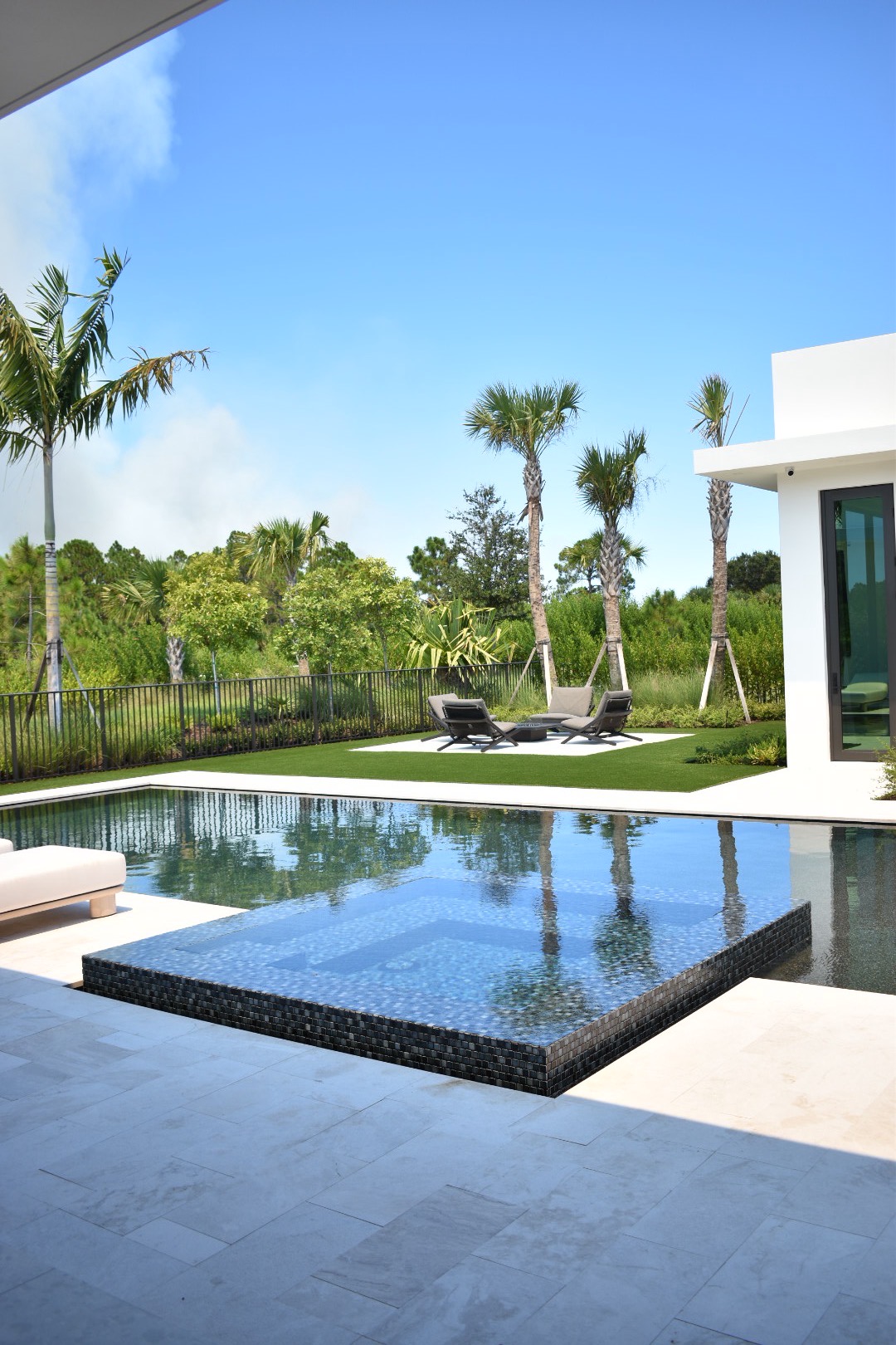 Pool finish materials